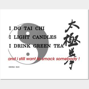 I do Tai Chi Posters and Art